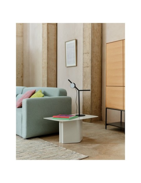 Mesa de centro Arvin de hierro gris 70 x 52 cm - Kave Home