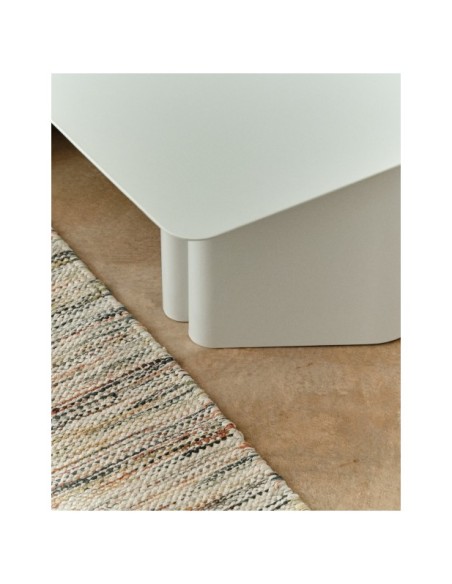 Mesa de centro Arvin de hierro gris 70 x 52 cm - Kave Home