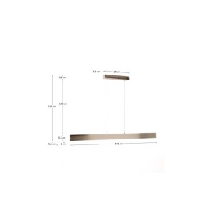 Lámpara de techo Boadella de aluminio con acabado pintado... 2