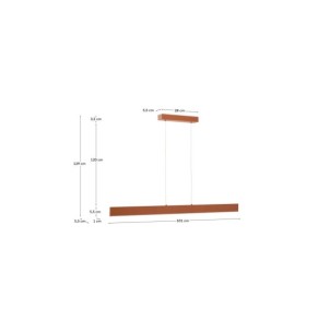 Lámpara de techo Boadella de aluminio con acabado pintado... 2