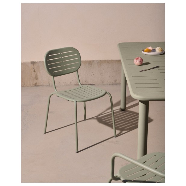 Silla apilable de exterior Brai de... Silla apilable de exterior Brai de...