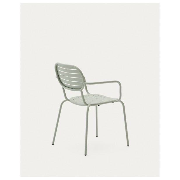 Silla apilable con reposabrazos de... Silla apilable con reposabrazos de...