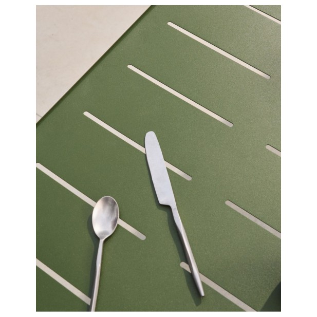 Mesa de exterior Brai de acero... Mesa de exterior Brai de acero...