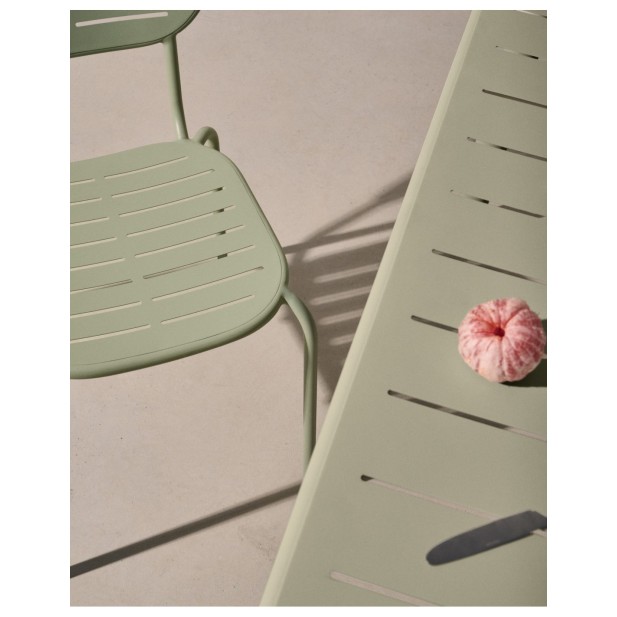 Mesa de exterior Brai de acero... Mesa de exterior Brai de acero...