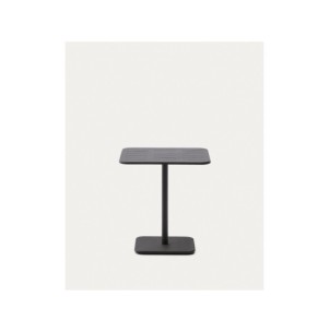 Mesa de exterior Brai de acero galvanizado gris oscuro 70...