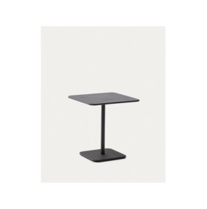 Mesa de exterior Brai de acero galvanizado gris oscuro 70... 2