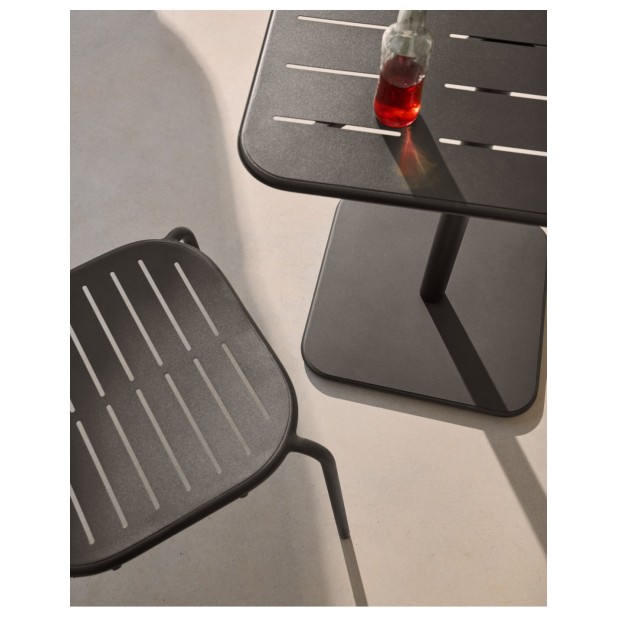 Mesa de exterior Brai de acero... Mesa de exterior Brai de acero...