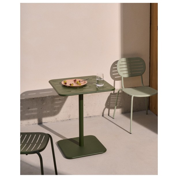 Mesa de exterior Brai de acero... Mesa de exterior Brai de acero...