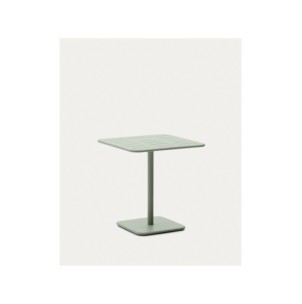 Mesa de exterior Brai de acero galvanizado turquesa 70 x... 2