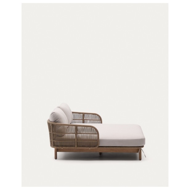 Tumbona doble Catalina de cuerda...