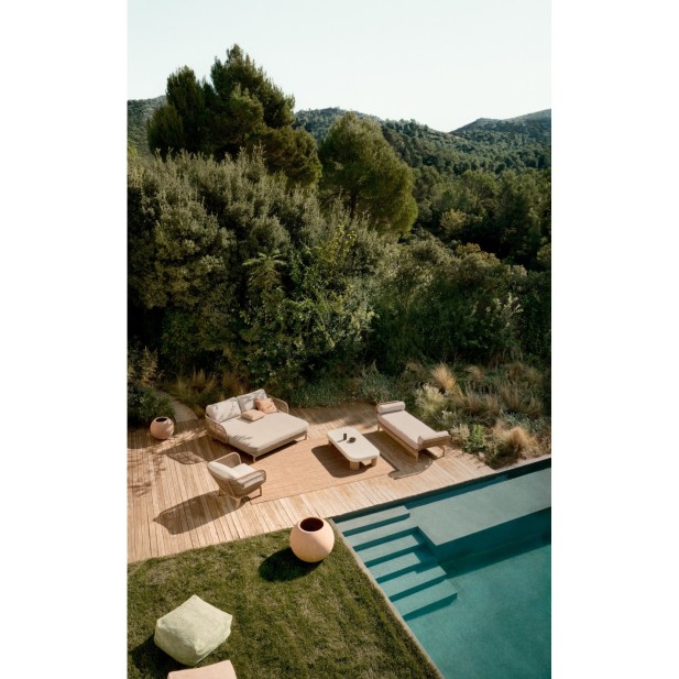 Tumbona doble Catalina de cuerda...