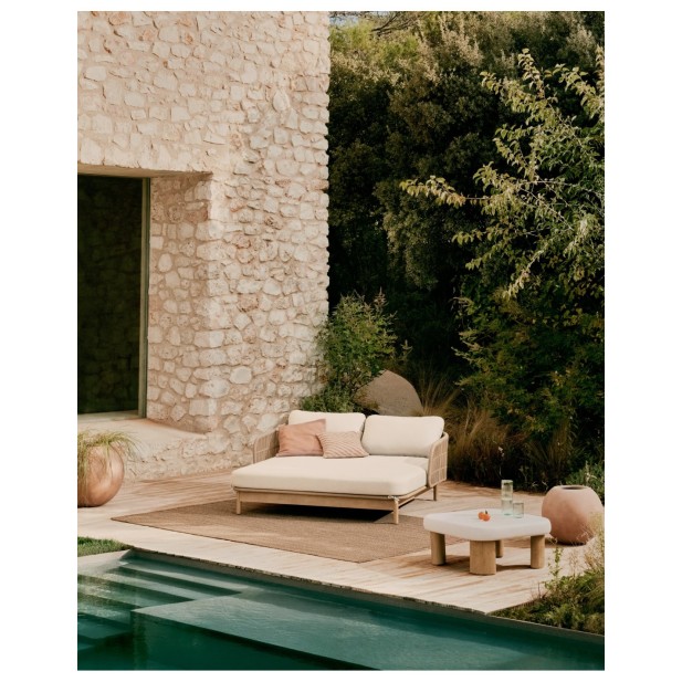 Tumbona doble Catalina de cuerda...