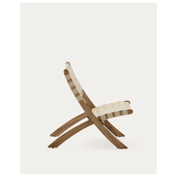 Sillón plegable Chabeli madera maciza... Sillón plegable Chabeli madera maciza...