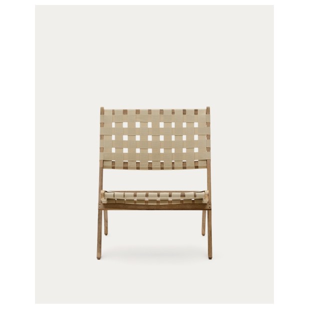 Sillón plegable Chabeli madera maciza... Sillón plegable Chabeli madera maciza...