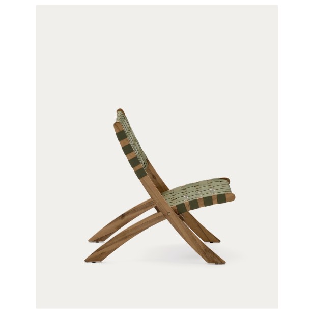 Sillón plegable Chabeli madera maciza... Sillón plegable Chabeli madera maciza...