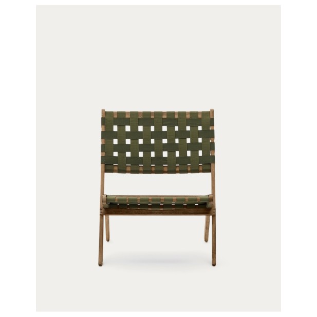 Sillón plegable Chabeli madera maciza... Sillón plegable Chabeli madera maciza...