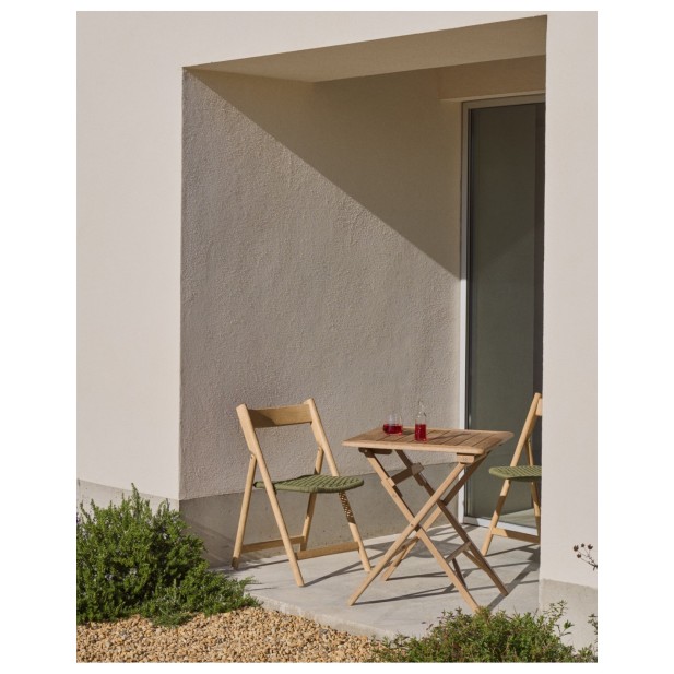 Mesa plegable Dandara de madera... Mesa plegable Dandara de madera...