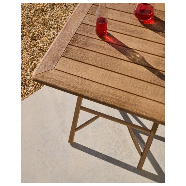 Mesa plegable Dandara de madera... Mesa plegable Dandara de madera...