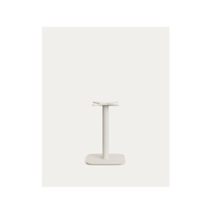 Mesa de exterior Dina con sobre de cemento blanco 70x70cm... 2