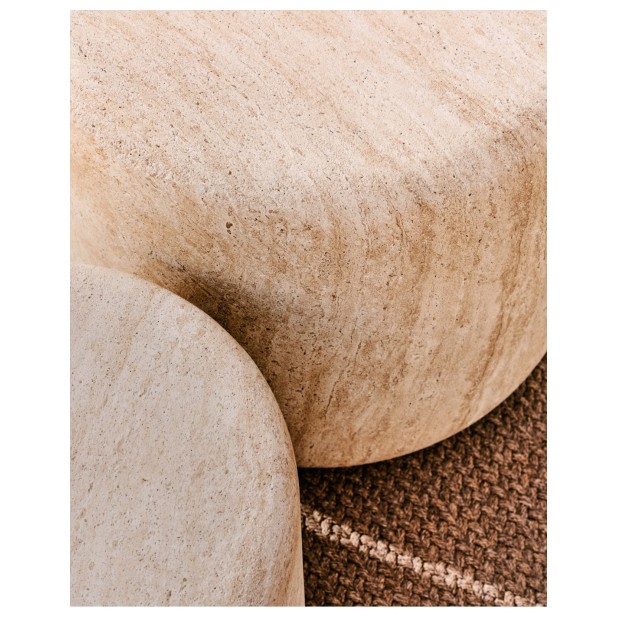 Mesa de centro Drasi de cemento con...