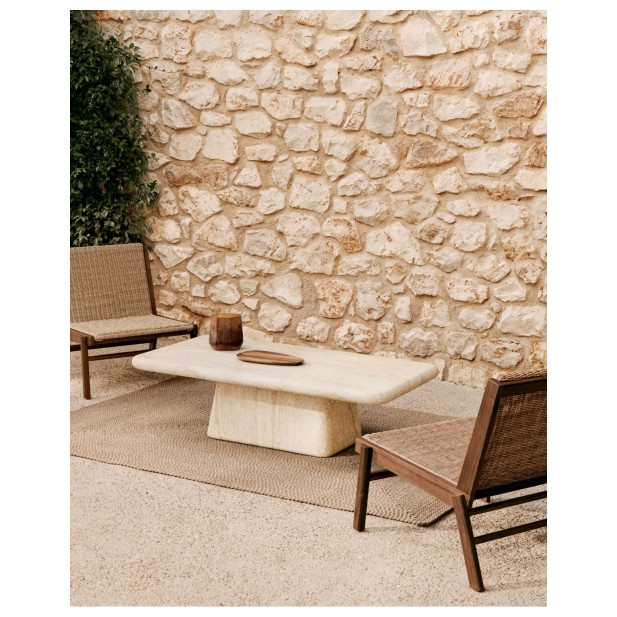 Mesa de centro Drasi de cemento con...