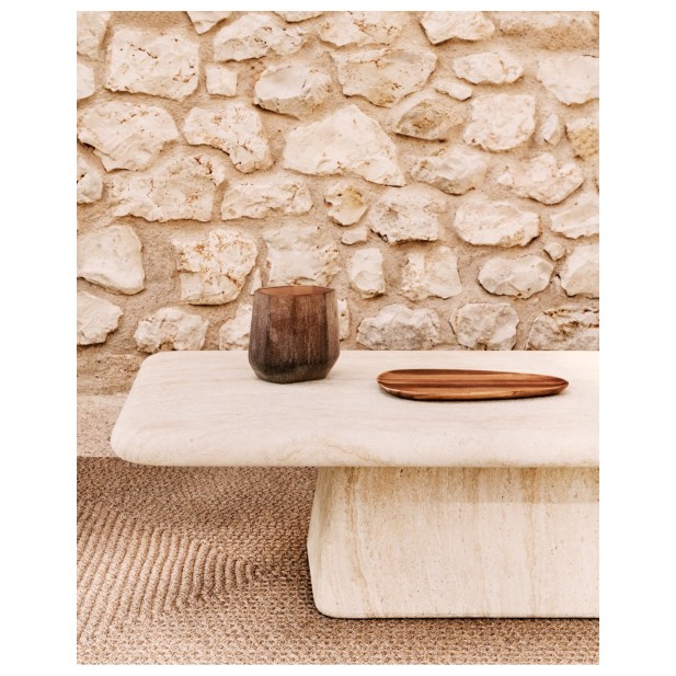 Mesa de centro Drasi de cemento con...