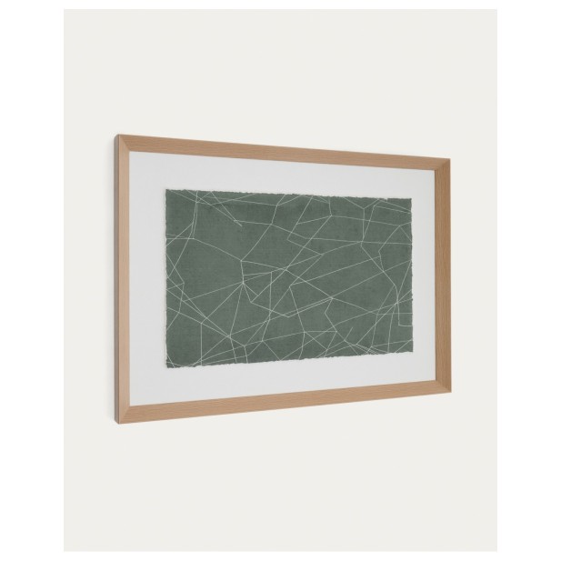 Cuadro abstracto Durkan de papel... Cuadro abstracto Durkan de papel...