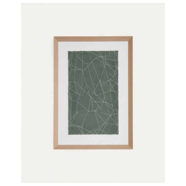 Cuadro abstracto Durkan de papel... Cuadro abstracto Durkan de papel...