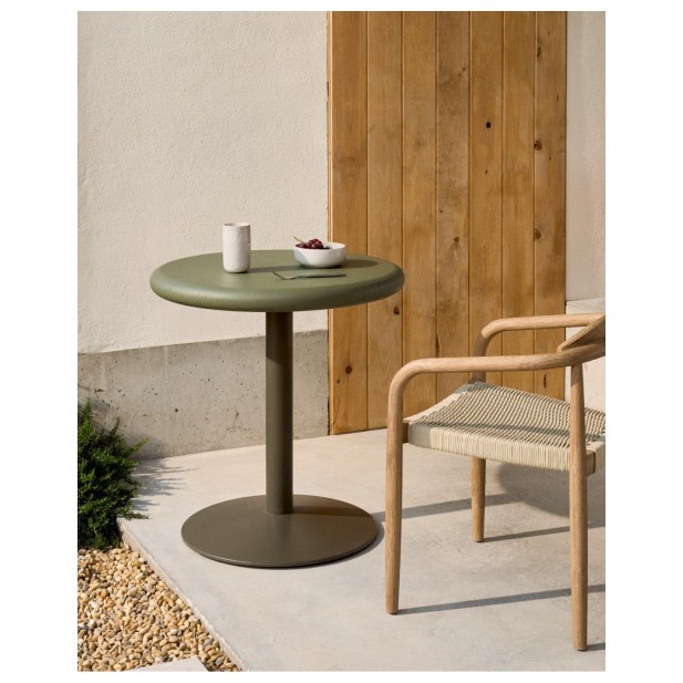 Mesa redonda de exterior Esilda con... Mesa redonda de exterior Esilda con...