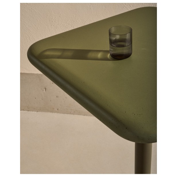 Mesa alta de exterior Esilda con... Mesa alta de exterior Esilda con...