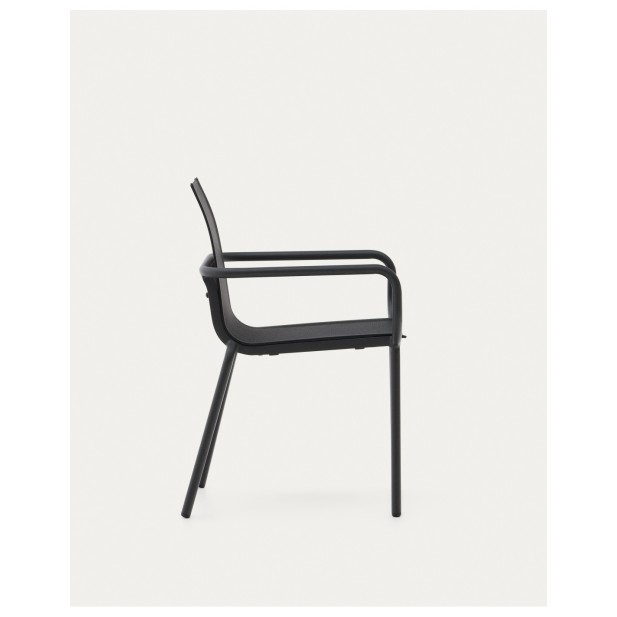 Silla de exterior apilable Galdana de... Silla de exterior apilable Galdana de...