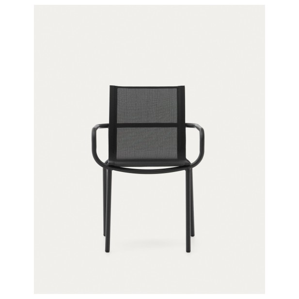 Silla de exterior apilable Galdana de... Silla de exterior apilable Galdana de...