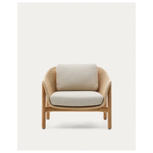 Butaca Galea de madera maciza de teca...