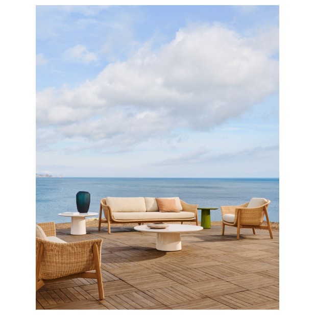 Butaca Galea de madera maciza de teca...