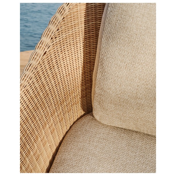 Sofá Galea de 3 plazas de madera...