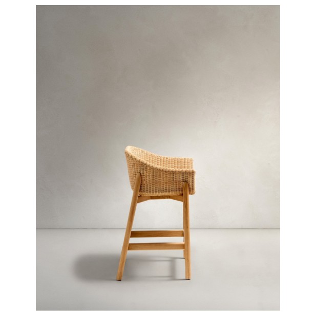 Taburete Galea de madera maciza de... Taburete Galea de madera maciza de...