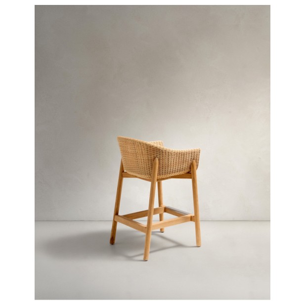 Taburete Galea de madera maciza de... Taburete Galea de madera maciza de...