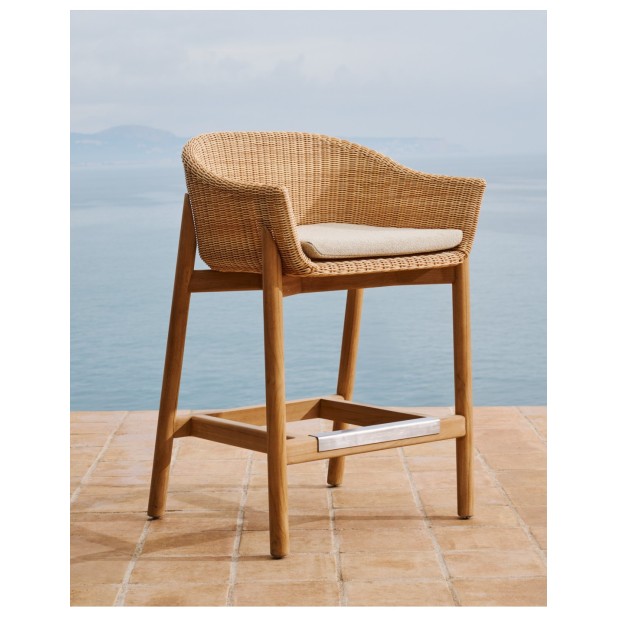 Taburete Galea de madera maciza de... Taburete Galea de madera maciza de...