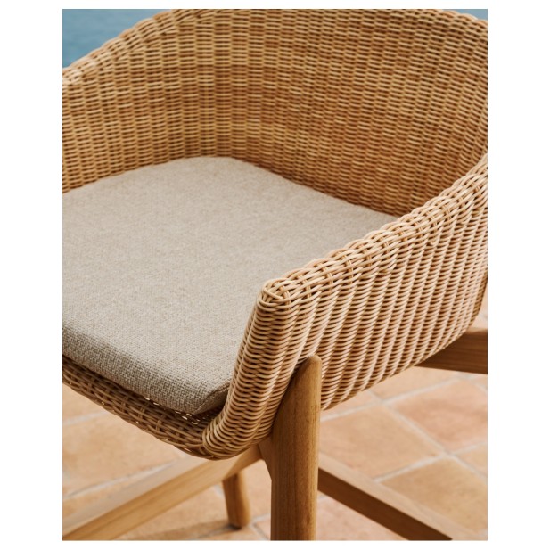 Taburete Galea de madera maciza de... Taburete Galea de madera maciza de...