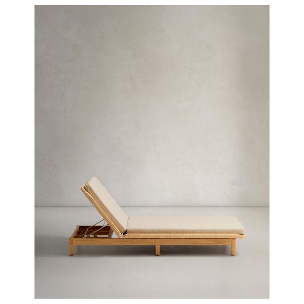 Tumbona Galea de madera maciza de...