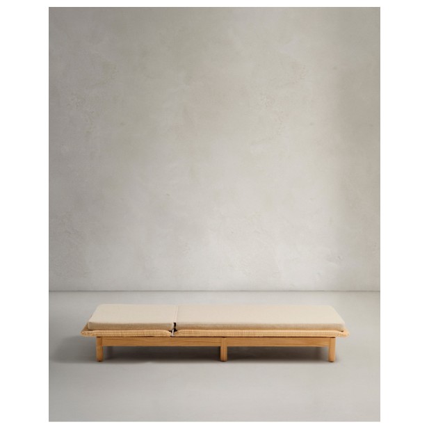 Tumbona Galea de madera maciza de...