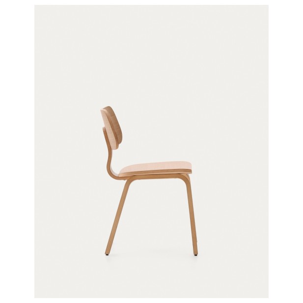 Silla Gena de chapa de roble y madera... Silla Gena de chapa de roble y madera...