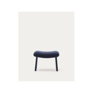 Reposapiés Inari azul y acero acabado pintado azul 60 x... 2