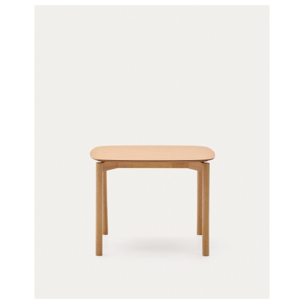 Mesa cuadrada Indara de chapa de... Mesa cuadrada Indara de chapa de...