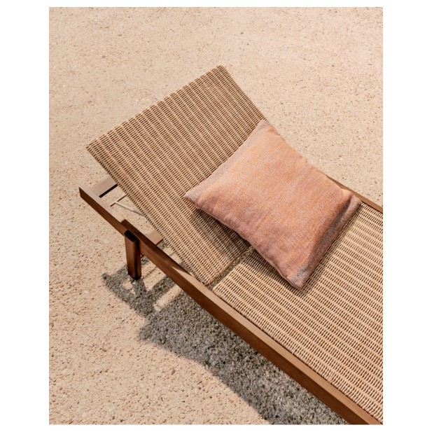 Tumbona Itani de madera maciza de...