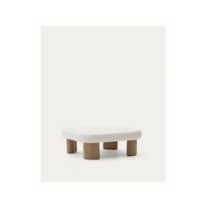 Mesa de centro Labra de cemento y madera de acacia 80 x...