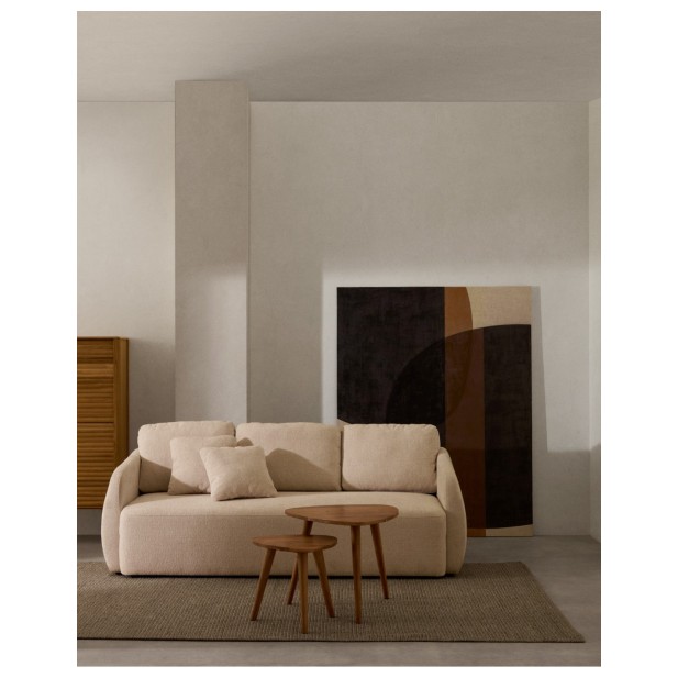 Sofá cama Laira 3 plazas de chenilla...