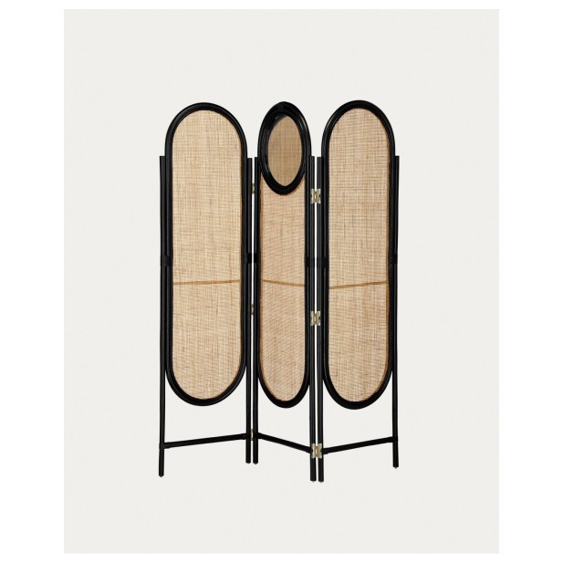 Biombo Lalita de ratán 150 x 180 cm - Kave Home