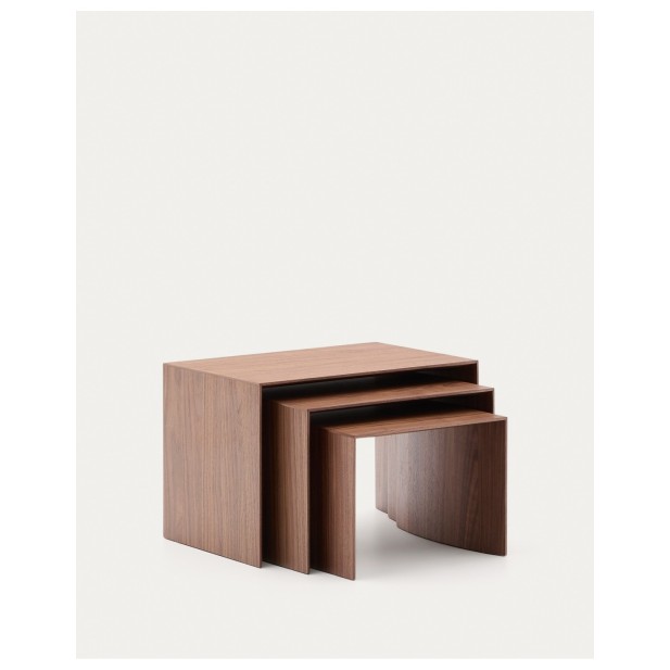 Set Litto de 3 mesas nido de chapa de... Set Litto de 3 mesas nido de chapa de...