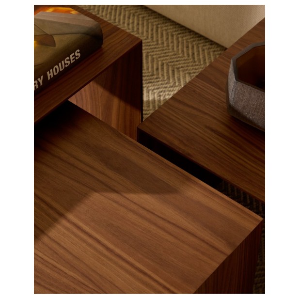 Set Litto de 3 mesas nido de chapa de... Set Litto de 3 mesas nido de chapa de...